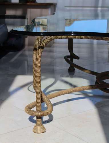 Stunning large Emilio Rey Vintage coffee table