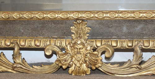 Spectacular large 18th century antique French mirror