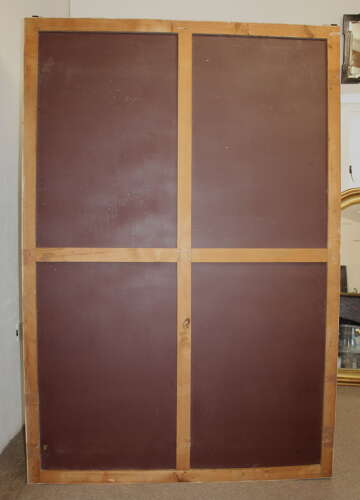 Huge antique Venetian mirror with bubble frame design