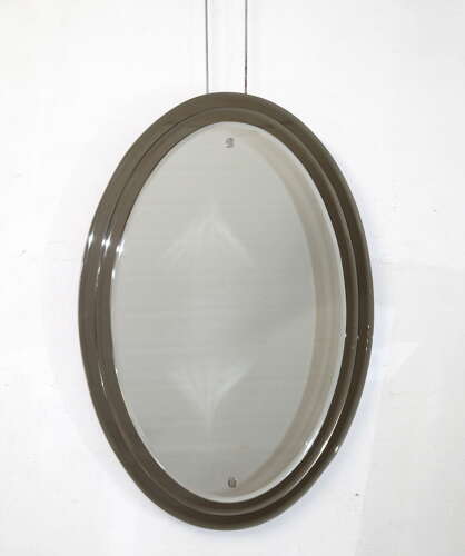 Vintage triple layer Italian bathroom mirror