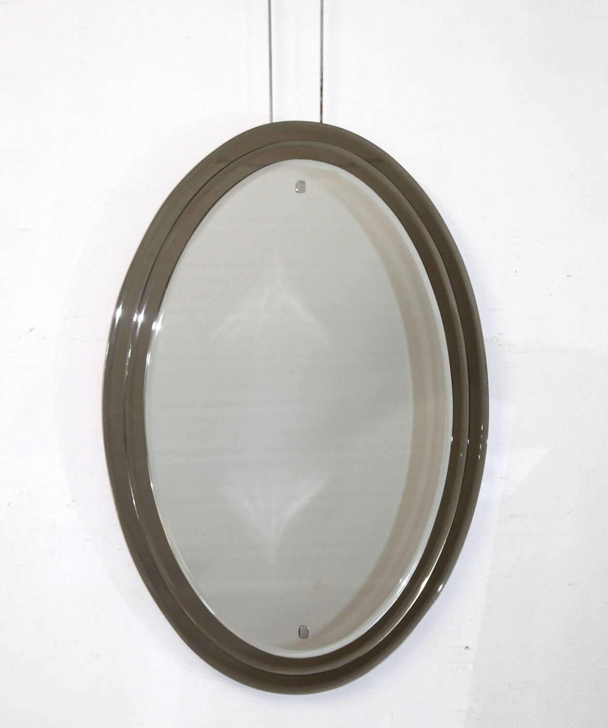 Vintage triple layer Italian bathroom mirror