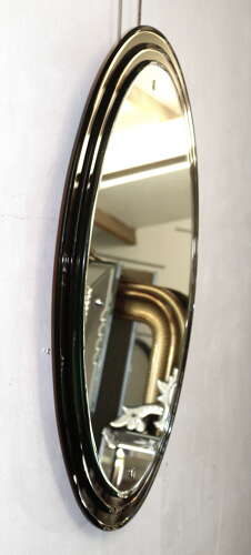 Vintage triple layer Italian bathroom mirror
