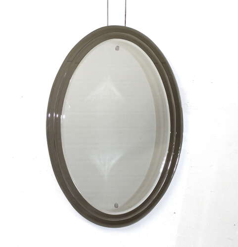 Vintage triple layer Italian bathroom mirror