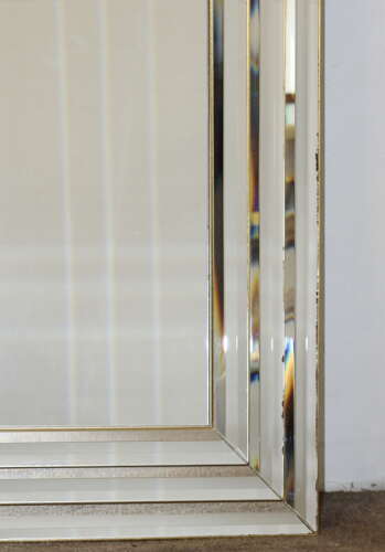 Vintage French Art Deco Hollywood style mirror