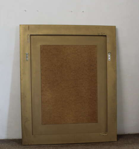 Vintage French Art Deco Hollywood style mirror