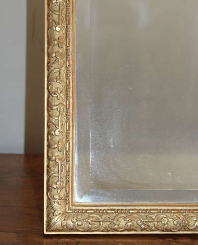 Small French tabletop mirror circa 1940s