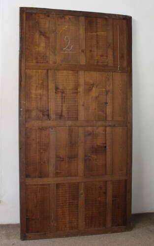 Very large antique gilt French mirror with ropetwist frame