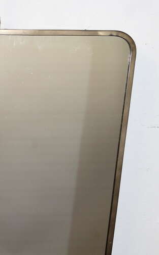 Mid-Century Modern Italian mirror with tapering sides