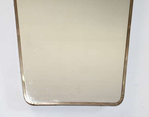 Mid-Century Modern Italian mirror with tapering sides