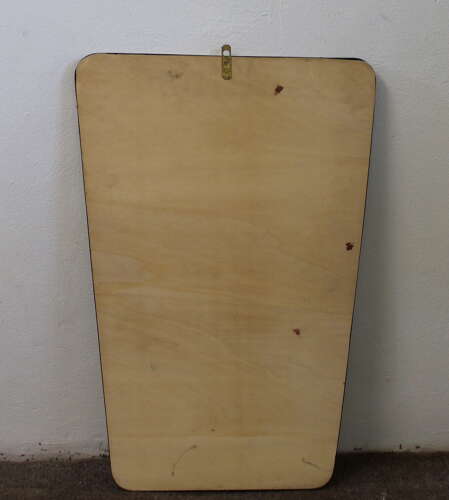 Mid-Century Modern Italian mirror with tapering sides