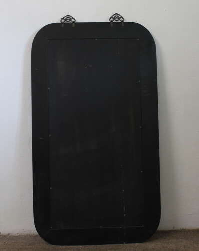 Beautifully decorated Japanese Meiji period lacquer mirror