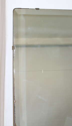 Pair of 1920s frameless Spanish mirrors