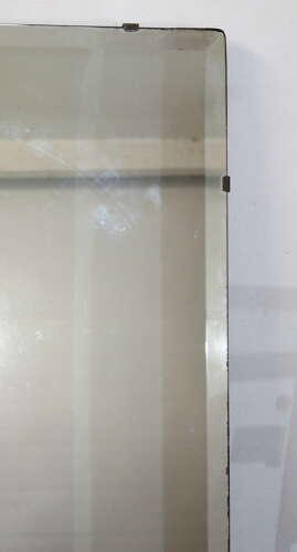 Pair of 1920s frameless Spanish mirrors
