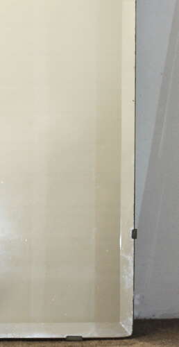 Pair of 1920s frameless Spanish mirrors