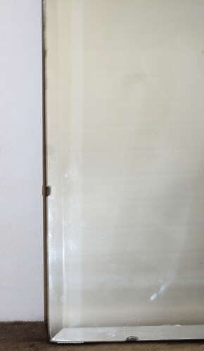Pair of 1920s frameless Spanish mirrors
