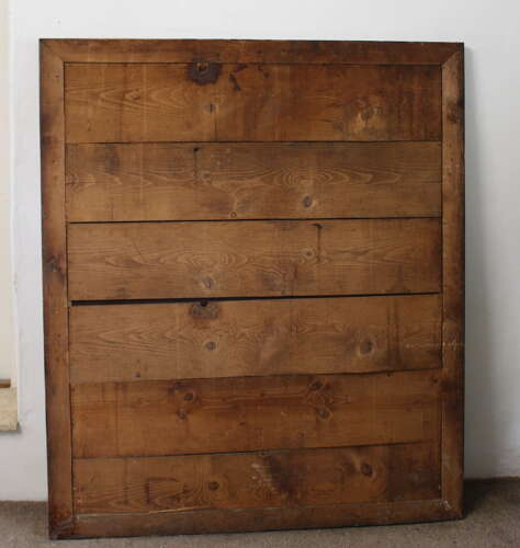 Large antique rectangular Venetian mirror