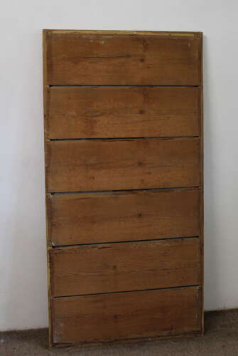 Antique French mirror with gilt ropetwist frame