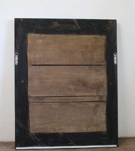 Antique Venetian mirror with exquisitely etched frame