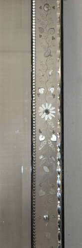 Antique Venetian mirror with arched top